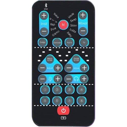 External Bluetooth Sound Card with 5 Scene Modes, 8 Sound Effects,for Android Phones, iPhones, Speakers, Live Broadcast