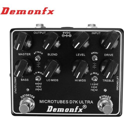 DemonFX High quality Microtubes B7K Ultra V2 Bass Preamp Pedal Bass Effect Pedal