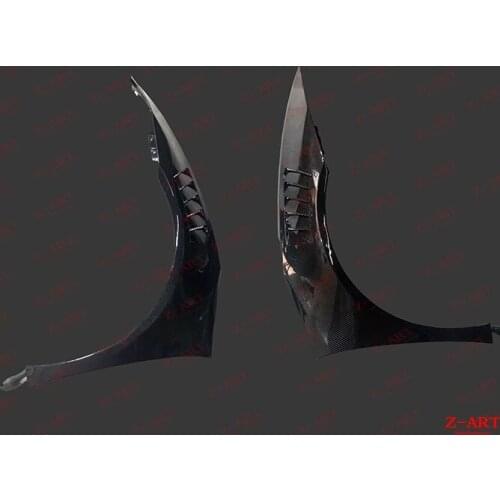 Z-ART carbon fiber front fender for Huracan full carbon fiber front fender for LP610 LP580 carbon fiber vented front fender