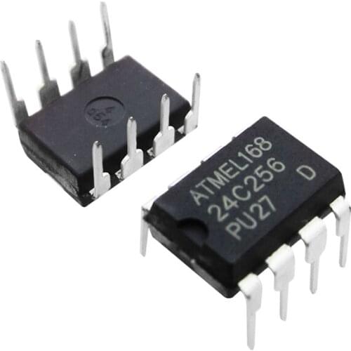 10PCS AT24C256N AT24C256 24C256 DIP8