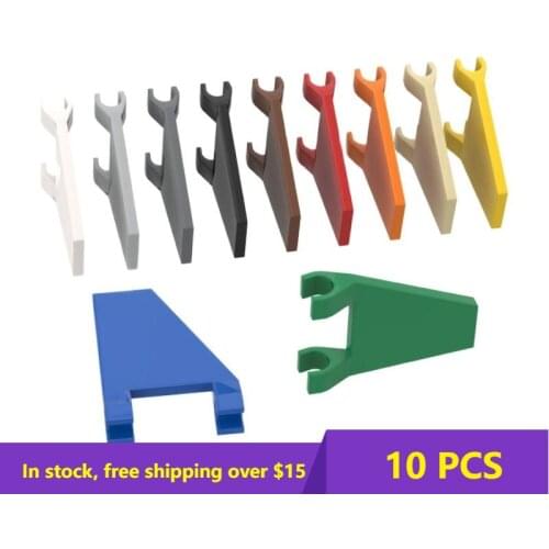 10PCS MOC Bricks 44676 2x2 Hypotenuse Banner Creative Building Block Model Kids DIY High-tech Brick Parts Toy Best Gift