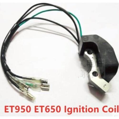2pcs ET950 ET650 Ignition Coil For 800W Generator,TG950 TG650 Integrated Ignition Coil ET950 Generator Part Accessory