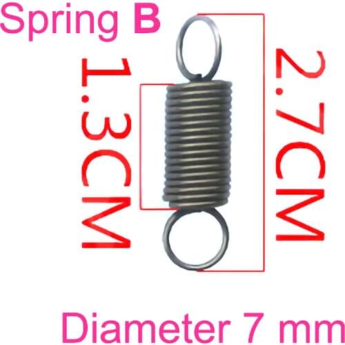 2Pcs/Lot Universal Microwave Oven Door Hook Extension Spring B Replacement Microwave Oven Parts High Quality New 100