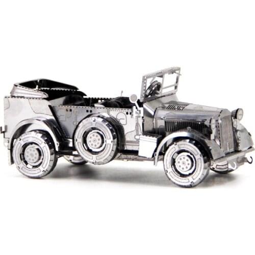 3D Puzzle DIY metal HORCH KFZ 15 mini model kits Collection Toys Gifts earth Laser Cutting Jigsaw precision measurement forging