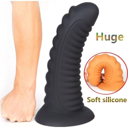 Huge Anal Plug Dildo Silicon Big Butt Plug Anus Expansion Prostate Massage Anal Sex Erotic Toys For Woman Men Gay Masturbator 18
