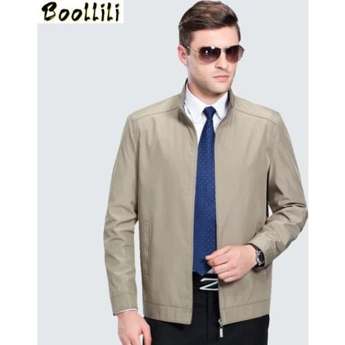 Boollili Casaco Casual Masculino Business Mens Spring Jacket Dark Blue Coat Mens Jackets High Quality Jaqueta Masculino