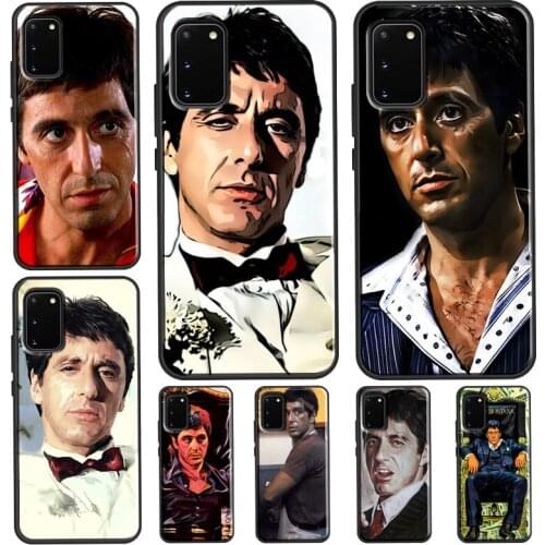 Al Pacino Scarface For Samsung Galaxy S21 Ultra S20 FE Note 20 Ultra Note 10 Plus S8 S9 S10 Plus Phone Case