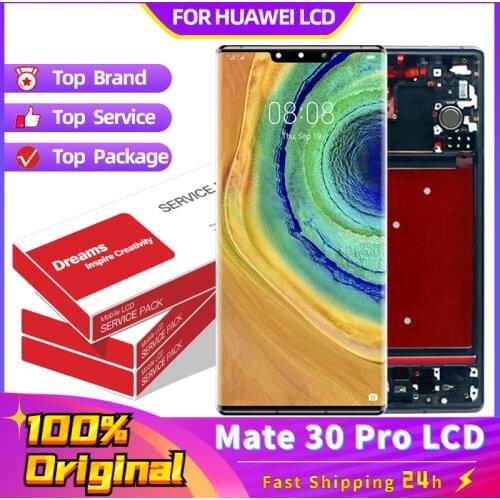6.53'' Original Display Replacement for Huawei Mate 30 Pro FULL LCD Touch Screen Digitizer Assembly for HUAWEI MATE 30 PRO LCD