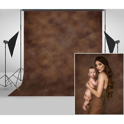 Mocsicka Retro Brown Abstract Photograohy Backdrops Newborn Baby Child Maternity Artistic Portrait Background Photo Studio Prop