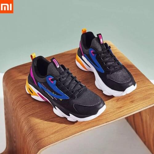Xiaomi Mijia Yearcon Retro Sneakers High Elastic Midsole Upper TPU Rubber Non-slip Wear Resistant Sneaker Shoes For Smart Sports
