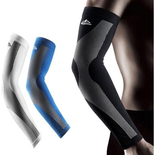 Outdoor Sports Wrist Fitness Summer Sun Protection Sleeves Running Cycling Sleeves Basketball Elbow Protector Arm Cover Cuff