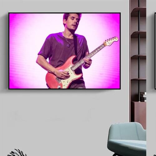New Arrival Custom John Mayer Poster Home Decoration Fashion Canvas Fabric Wall Poster 27X40cm30X45cm