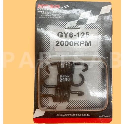 New 3 pcs for KOSO GY6 125cc 150cc 152QMI 157QMJ Scooter Moped 2000RPM 2000N High Performance Racing Clutch Spring