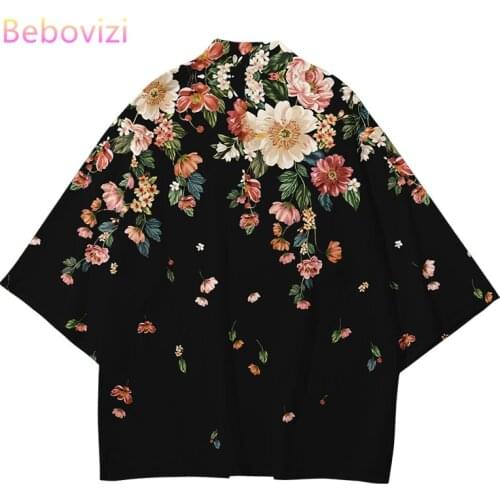 Plus Size XXXL 6XL 5XL 4XL Loose Japanese Streetwear Cardigan Women Men Harajuku Haori Kimono Cosplay Top Shirts Yukata Tao Robe