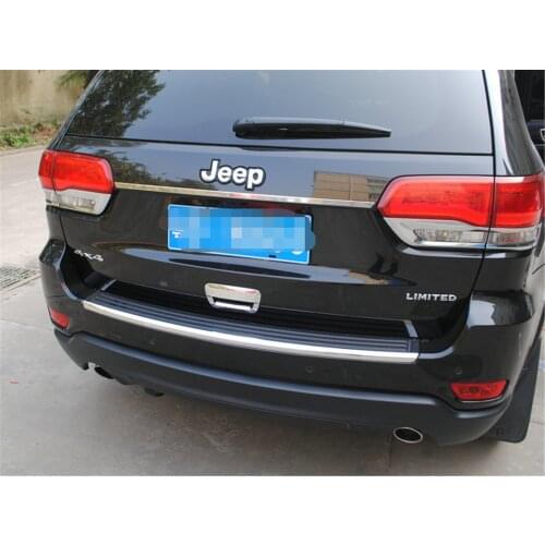 Car Rear Door Handle Decorative Cover Trim Sticker for Jeep Grand Cherokee 2011+ Stylish Car Accessories Interior Decoration