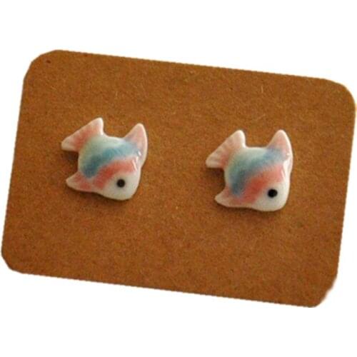 SEA MEW Women's Gold Earrings