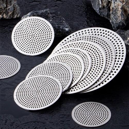 Stainless steel Floor Drains Net Cover Sink Strainer Shower Drain Hole Filter Hair Catcher Stopper for Kitchen Bathroom Hardware