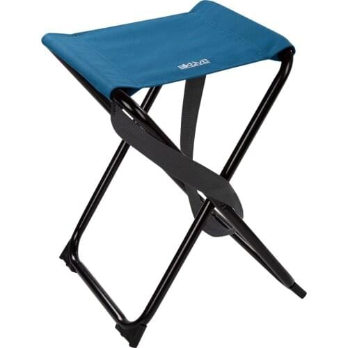 Folding steel stool for camping Aktive Sport, lightweight folding camping chair, camping stool, folding chair