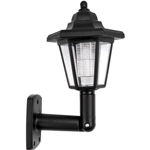 LED Solar Powered Wsll Lanterns hexagonal decoration Outdoor Sun Light Patio Lamp Lights Auto-sensing Wall Door Garden I2H1