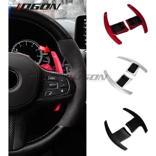 Alloy Car Steering Wheel Paddle Shifter Extension For BMW 3 5 6 7 Series G20 G30 G32 G11 G01 G02 G05 G06 M5 F90 X3M X4M
