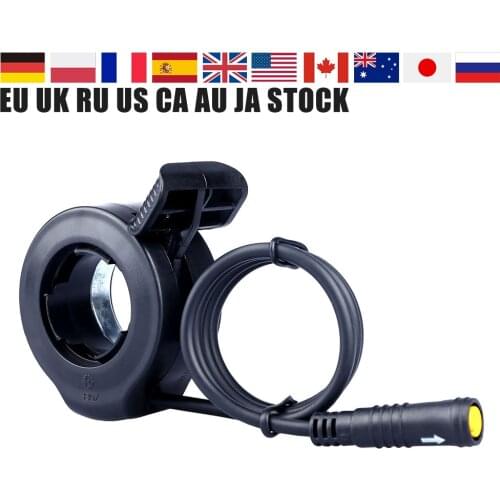 Ebike Thumb Throttle 36V 48V 72V Electric Bicycle Speed Throttle Bike Parts For BBS01 BBS02 BBSHD Mid Drive Motor