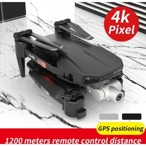 X2-PRO Drone 4K 5G Wifi HD Mechanical Gimbal Camera GPS/GLONASS Intelligent System Supports TF Card Drones Stabilier