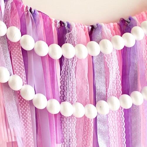 10 Pcs 8CM DIY Christmas Party Decoration Supplies Gifts Modelling Polystyrene Styrofoam Foam Ball White Craft Balls