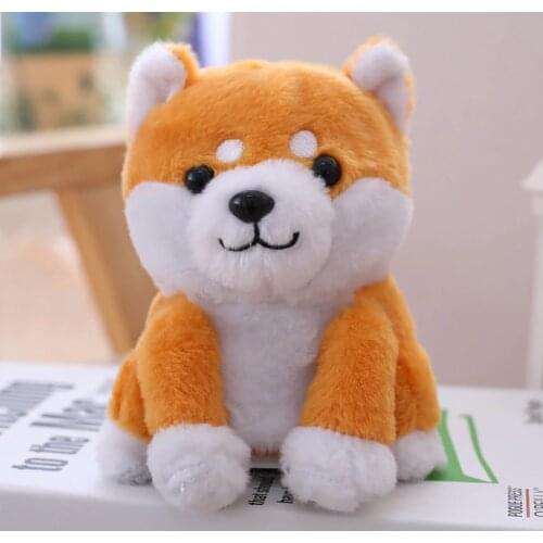 2020 Cute Speak Talking Sound Record Talking Shiba Inu Mimicry Pet Plush Toy Gifts For Kids Baby Kids Children Electronic Plush