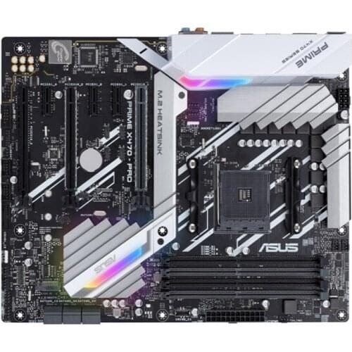 ASUS PRIME X470-PRO desktop board X470 Socket AM4 DDR4 USB3.1 64G HDMI M.2 used Desktop Motherboard