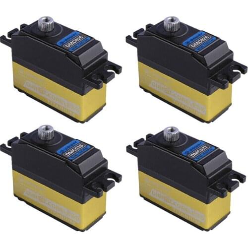 K-power Specific Servo Combo for 500 Helicopters 3 * DMC026 + 1 * DMC027 (Plug: JR)