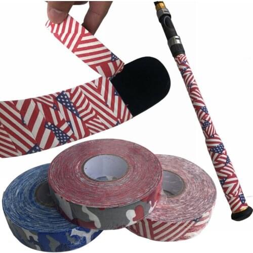 Poerti Ice Hockey Stick Tape Rod Patch Non-Slip Net Ball Rod Tape Fishing Gear Rod Tennis Accessories