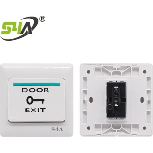2pcs S4A Door Exit Button Release Push Switch for access control Electronic Door Lock