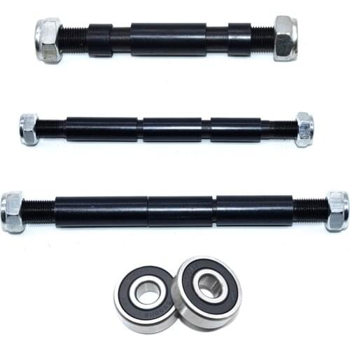 Wheel Axle front 10X100mm rear 10X145mm 10X160MM for 200X50 Wheel Dolphin 8*2inch Electric Scooter Tire