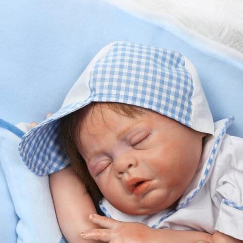 NPK bebe-reborn menino 20" full silicone reborn baby boy dolls child bathe toy lifelike fake baby newborn alive bonecas reborn
