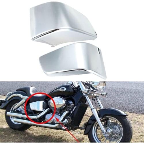 Motorcycle Side Battery Fairing Cover For Honda Shadow ACE VT750 VT400 1997-2003 ABS Plastic Protector Guard