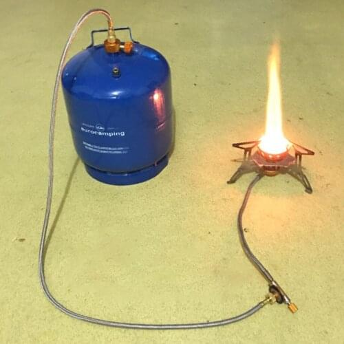 3.5ft Converter Propane Tank Adapter Hose with Fittings for Gas Stove Grill Heater Accessories