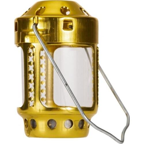 Candle Lantern Mini Bright Aluminium Alloy Brass Night Fishing Hanging Candle Lamp Outdoor Camping Angling Candle Lantern