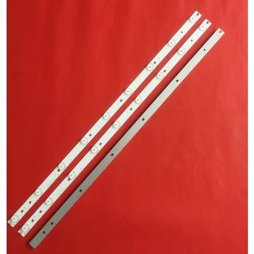 LED Backlight Lamp strip For Hai er TV LE32H300 TCL-32-9 0D-38MM-1-9 E59670 1set=3pcs 9led