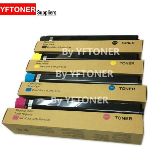 YFTONER Toner Cartridge for Xerox 700 700i J75 C75 006R01375 006R01376 006R01377 006R0138 Printer Part