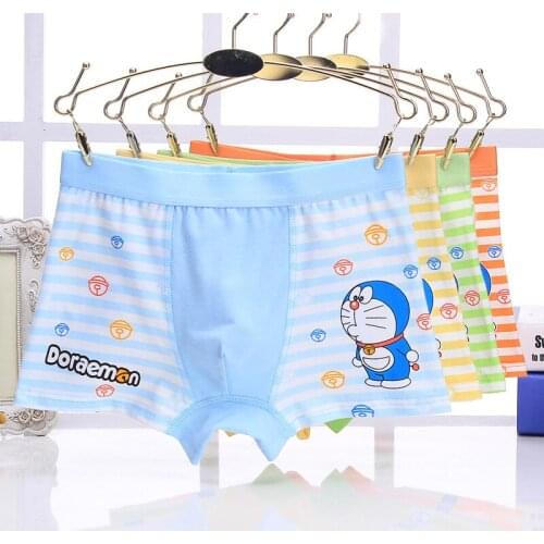 Children Cotton Underwear Boys Panties 2018 New Kids Cartoon Bird Boys Boxer Kids Short Brief 3 Pcs/Lot