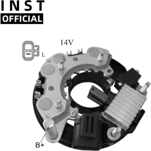 ALTERNATOR GENERATORS RECTIFIER BRIDGE FOR HI11312ZT LR180-510 HI11312 CHEVROLET / GMC Medium & Heavy-Duty Isuzu 4.8L- [4HE1]