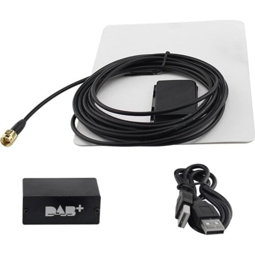 Wekeao Europe Universal DAB+ Digital Radio Receiver Box DAB+ USB Radio TV Receiver Box Digital Auto Radio With Antenna Cable