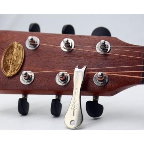 Hot 1Pc Guitar String Peg Pulling Puller Bridge Pin Alloy Remover Tool Stringed Instruments Acoustic Guitar Parts Accessories