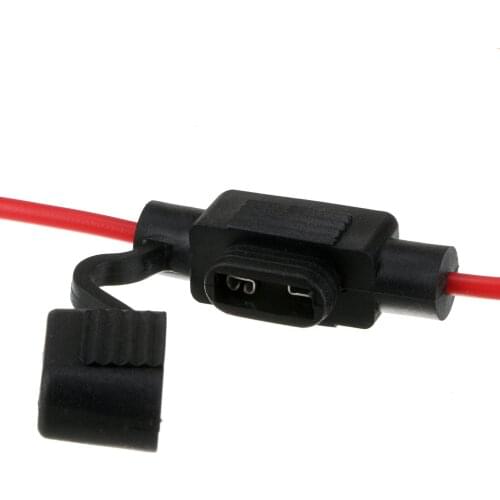 10pcs/lot In-Line Fuse Holder Car Mini Blade 18AWG 12V/24V/32V DC Durable 2019