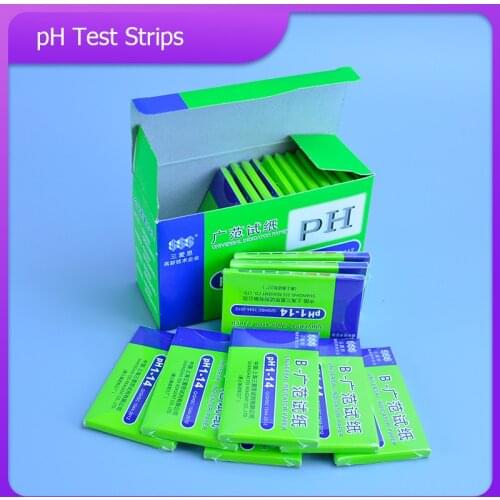 20 pieces/lot) 80 Strips pH test strips Full PH Meter PH Controller 1-14st Indicator Litmus Paper Water Soilsting Kit