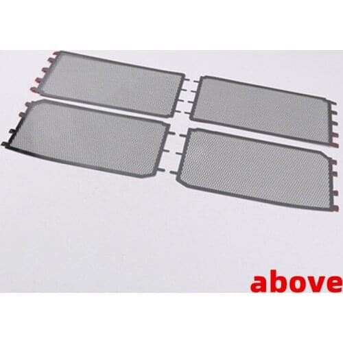 For BMW X1 F48 2016-2020 Car Accessories Front Grille Insert Net Anti-insect Dust Garbage Proof Inner Cover Net Stainless Mesh