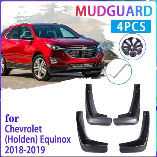 4 PCS Car Mud Flaps for Chevrolet Holden Equinox 2018 2019 3th Gen Mudguard Splash Guards Fender Mudflaps Auto Accessories