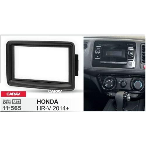CARAV 11-565 Top Quality Radio Fascia for HONDA HR-V 2014+ Stereo Fascia Dash CD Trim Installation Kit
