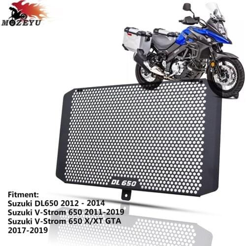 FOR SUZUKI DL650 2012-2014 Motorbike Radiator Grille Grill Protective Guard Cover for V-STORM 650 2011 V-strom 650 X/XT GT 2017