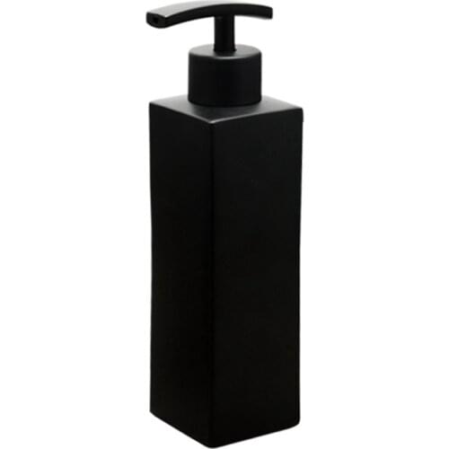 Stainless Steel Black Liquid Soap Dispenser,Soap Dispensers,for Kitchen&Bathroom,350 ML